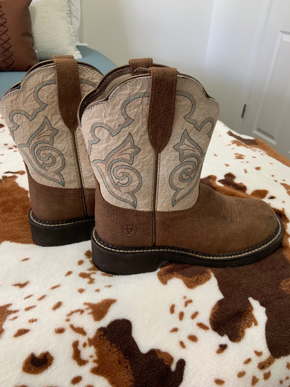 Ariat Fatbaby Western Boots – Size 7.5